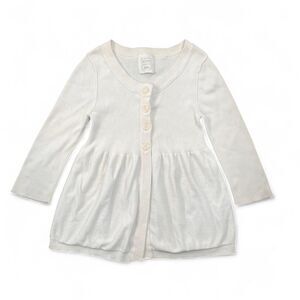 Y2K Old Navy Knit Sweater Babydoll Button Top B39